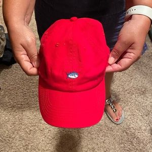 Red southern tide hat